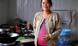 怀孕6个月仍送外卖