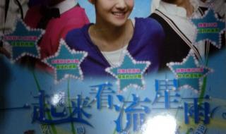 一起来看流星雨人物 一起来看流星雨人物